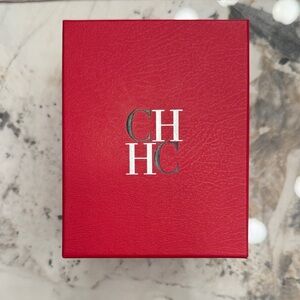 CH Carolina Herrera Red Jewelry/Accessory Box